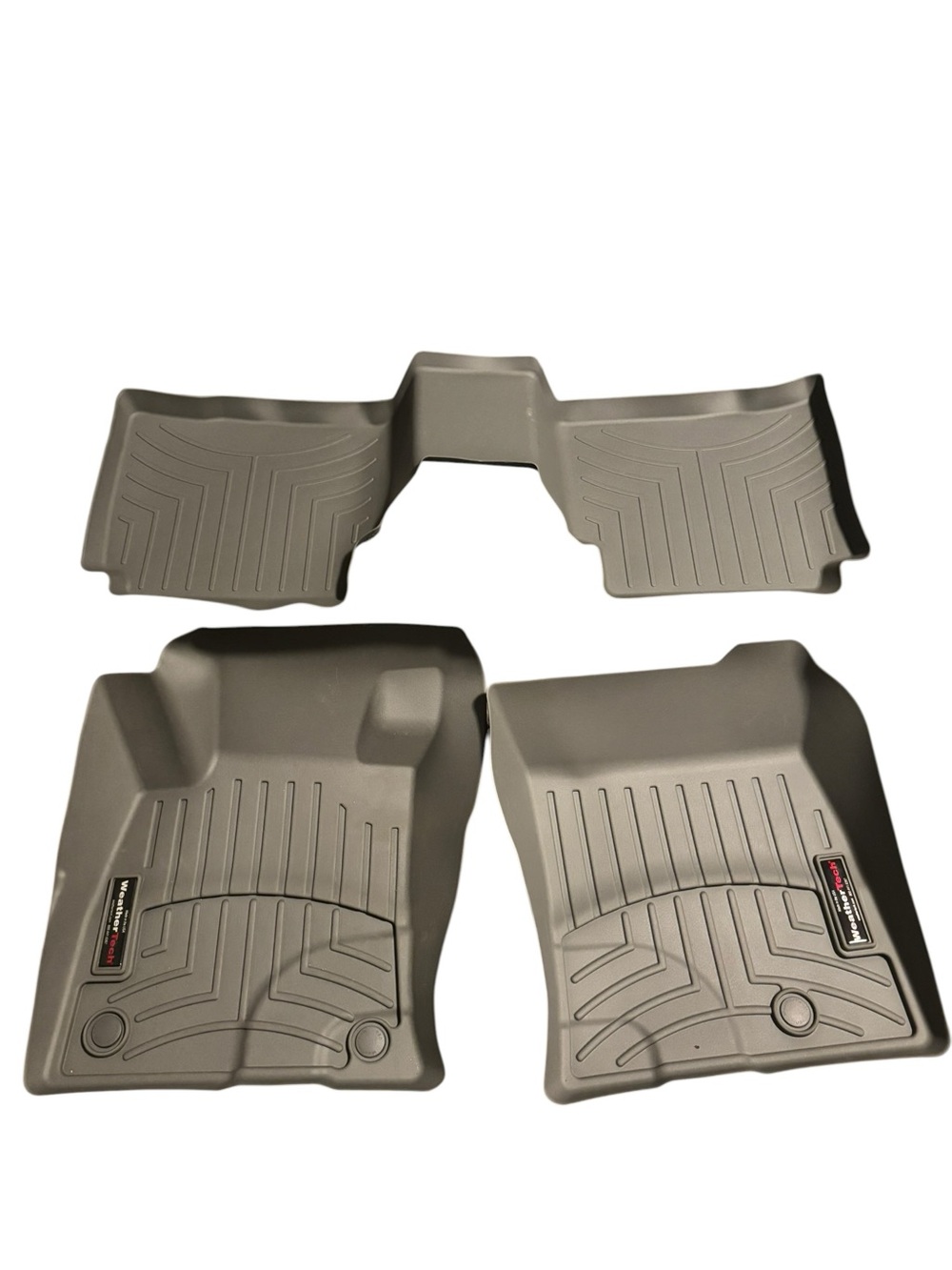 WeatherTech Front & Rear Floor Liners - Taupe/Grey 2020 Lincoln Corsair